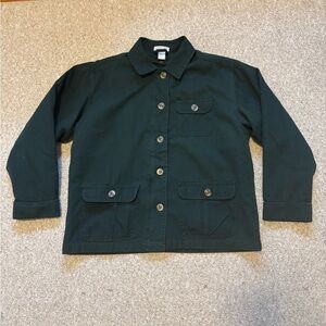 Cherokee Forest Green lined Jacket coat L
